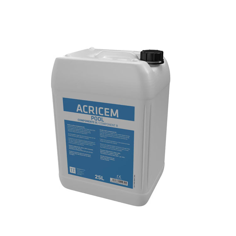 Topciment | Acricem Pool阿克西(泳池專用調和樹脂)25L
