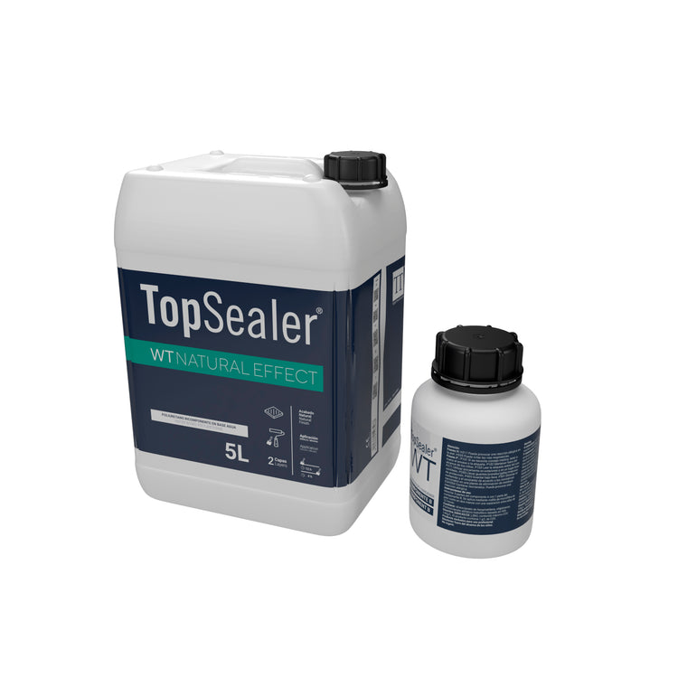 Topciment | Topsealer WT natural effect雙組份罩面（透明度高）5L+0.5L